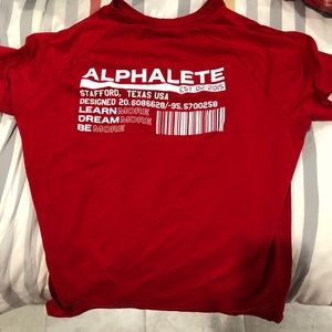 Alphalete shirt